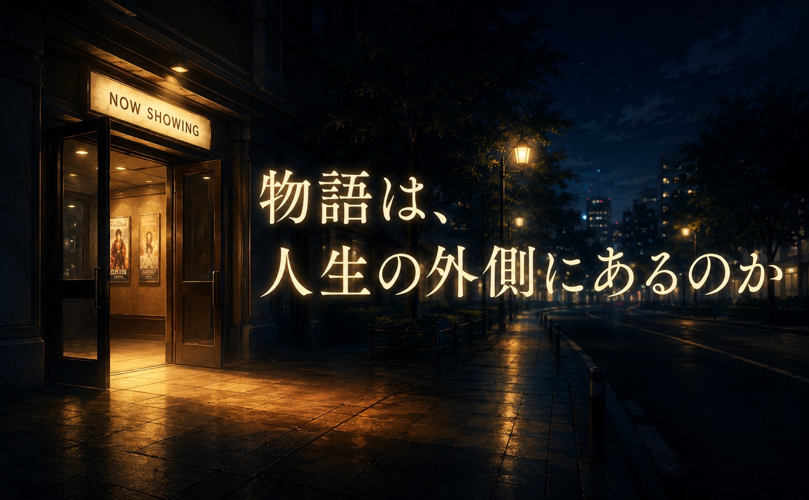 A+画像 物語は人生の外側にあるのか