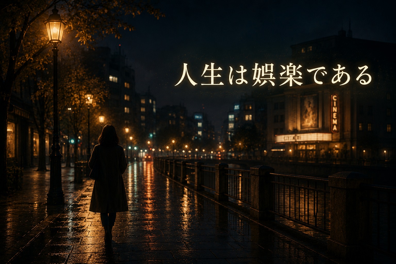 A+画像 人生は娯楽である