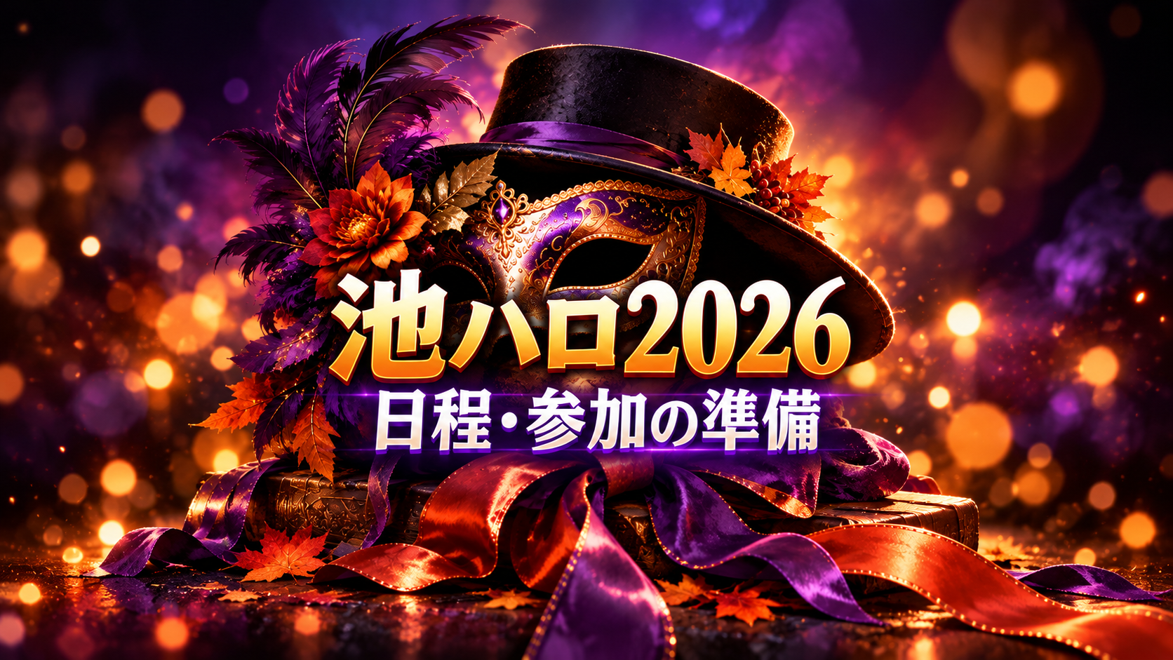 池袋ハロウィン2026はいつ？10月30日ナイトと31日・11月1日の違いの生成イメージ
